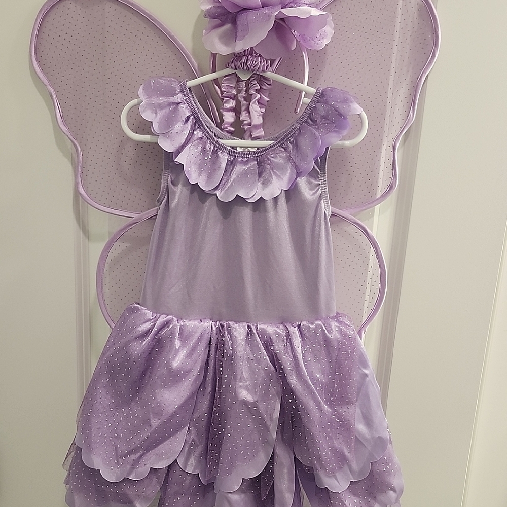 Purple Fairy Costume for Kids